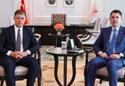 Bakan Kurum, İzmir Büyükşehir Belediye Başkanı Tugay'ı kabul etti