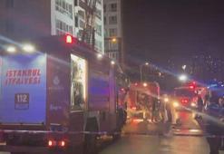 Esenyurt'ta 14 katlı binada yangın; mahsur kalan 13 kişi kurtarıldı