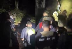 Yamaç kenarına düşen vatandaşı itfaiye kurtardı