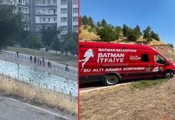 Selfie çekerken sulama kanalına düşen çocuğu çevredekiler kurtardı