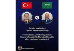 Genelkurmay Başkanı Bayraktaroğlu, Suudi mevkidaşı ile görüştü