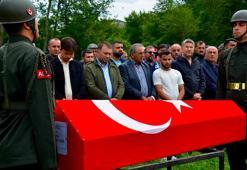 Trafik kazasında ölen askeri personel son yolculuğuna uğurlandı