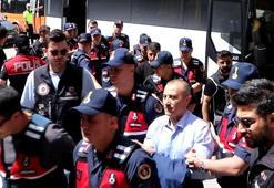 Eski Tunceli Valisi Sonel ile koruma polisi Eroğlu ile emekli polis Ertok adliyede
