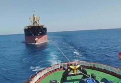 İstanbul Türkeli Feneri açıklarında arızalanan yük gemisi kurtarıldı