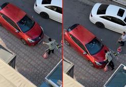Kağıthane’de hastanede otopark ücretine itiraz etti; aracını valenin üzerine sürdü