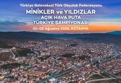 Geleneksel Türk Okçuluk Minikler ve Yıldızlar Açık Hava Puta Türkiye Şampiyonası, Kütahya’da yapılacak