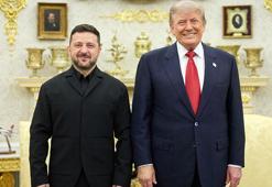 Trump, Zelenskiy ile Beyaz Saray'da görüştü