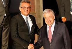 KKTC Cumhurbaşkanı Erhürman, Guterres ve Hristodulidis ile bir araya geldi