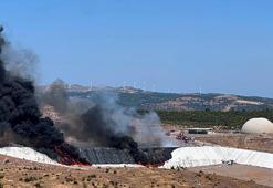 Çanakkale'de katı atık tesisinde yangın