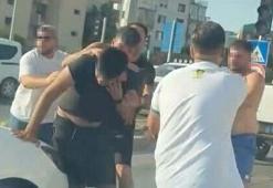 Kuşadası'nda trafikte kavga: 2 gözaltı