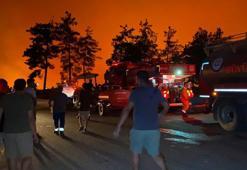 Fethiye’de orman yangını