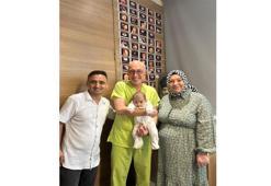 Akdaş çiftinin bebek hasreti 16 yıl sonra son buldu