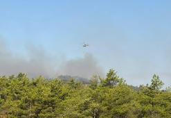 Fethiye'deki orman yangınının enerjisi düşürüldü