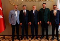 Kayserispor'dan Bakan Bak'a ziyaret
