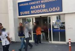 Ankara'da ilişki vaadiyle gaspa 9 gözaltı