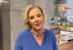 Berna Laçin ifade vermek için adliyeye geldi