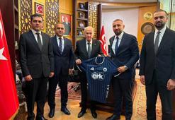 Erciyes 38 FK Başkanı Ersoy'dan MHP Genel Başkanı Bahçeli'ye ziyaret