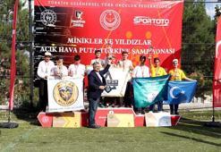 Kütahya'da Açık Hava Puta Türkiye Şampiyonası madalya töreniyle sona erdi