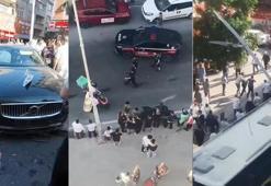 Sultangazi'de polisten kaçan motosikletli şüpheli kazaya denk gelince yakalandı
