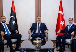 Bakan Fidan, Libya Savunma Bakan Vekili Zubi ile görüştü