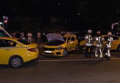 Beyoğlu'nda 8 aracın karıştığı zincirleme kaza: 2 yaralı
