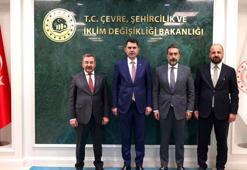 Gölbaşı Belediye Başkanı Odabaşı'ndan Bakan Kurum'a ziyaret