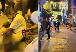 Beyoğlu'nda pitbull cinsi köpek terriere saldırdı; 'Köpeğini kontrol et' diyerek sahibini bıçakladı
