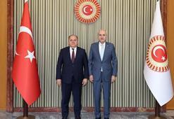 TBMM Başkanı Kurtulmuş, Yargıtay Başkanı Kerkez'i kabul etti