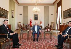 TBMM Başkanı Kurtulmuş, Saadet Partisi Genel Başkanı Arıkan'ı kabul etti