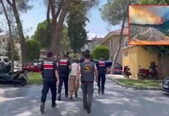 Çine'deki orman yangınında koca tutuklandı, eşi serbest