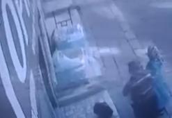 Miras tartışmasında ağabeyini tabanca ile yaraladığı anlar kamerada