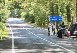 'Ağaç tünel yol'da seyrine doyumsuz manzara
