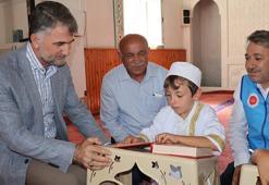 9 yaşındaki otizmli Asilhan, Kur'an okumayı öğrendi