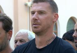 Eski milli futbolcu Serdar Aziz'in babası toprağa verildi