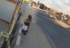 Yeni aldığı motosikletle kaza yapan Utku öldü; o anlar kamerada
