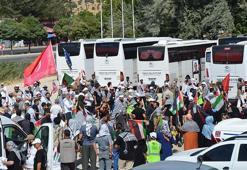 Srebrenitsa'dan yola çıkan ‘Filistin Konvoyu’ Mardin’de