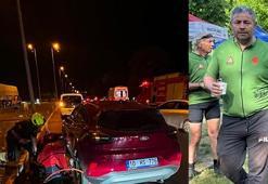 Bisikletiyle giderken 2 otomobilin çarptığı öğretmen hayatını kaybetti