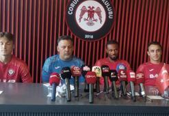 Arca Çorum FK'nın hedefi Galatasaray'dan puan almak