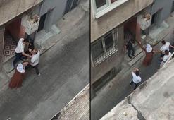 Beyoğlu’nda eniştesinin dükkanında fön çektirdi; para vermek istemeyince taş ve sopalarla evini bastılar
