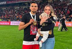 Çorum FK futbolcusu Atakan Akkaynak, eşi ve bebeği ile trafik kazası geçirdi