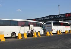 'Filistin Konvoyu', Habur Sınır Kapısı’ndan Irak’a geçti