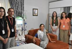 7 yıllık diyaliz hastasına evinde tedavi imkanı