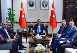 Cevdet Yılmaz, Irak Federal Yolsuzlukla Mücadele Komisyonu Başkanı Lami'yi kabul etti