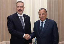 Dışişleri Bakanı Fidan, Arap Ligi Genel Sekreteri Fehmi ile bir araya geldi