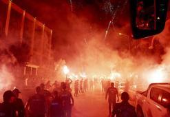 Fenerbahçe kafilesi, Ankara'da coşkuyla karşılandı