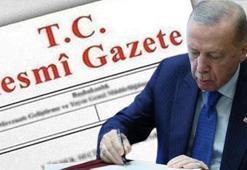 Cumhurbaşkanlığı tarafından yapılan atamalar Resmi Gazete'de