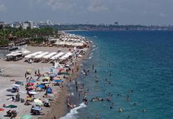 Antalya'da yüksek nem bunalttı
