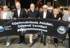 Avcılar’da 17 Ağustos Depremi’nde yaşamını yitirenler anıldı