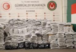 Kapıkule Gümrük Kapısı'nda 810 kilo esrar ele geçirildi