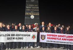 Marmara Depremi’nde hayatını kaybedenler Gölcük'te anıldı
